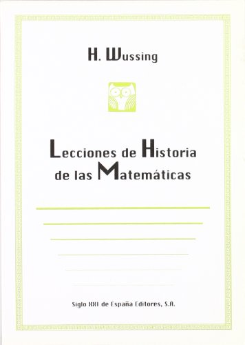 9788432309663: lecciones de historia de las matematicas (Spanish Edition)