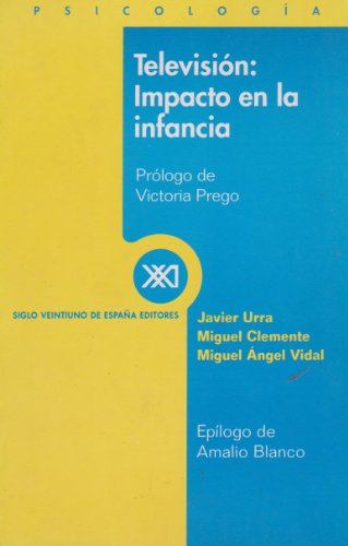 Televisión: Impacto en la infancia - Javier Urra Portillo, Miguel Clemente, Miguel Ángel Vidal, Victoria Prego, Juan José Barco, Sonia Alins