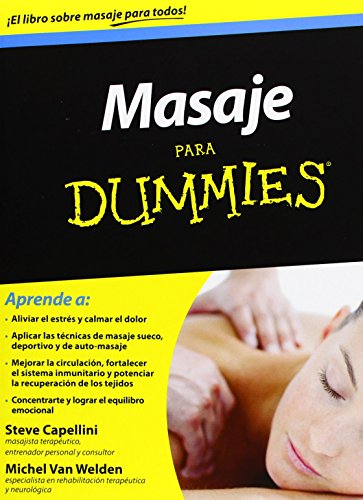 Beispielbild fr Masaje para Dummies (Spanish Edition) zum Verkauf von Better World Books