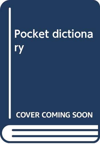 9788432919015: Pocket Dictionary Espaol Ingles - English Spanish