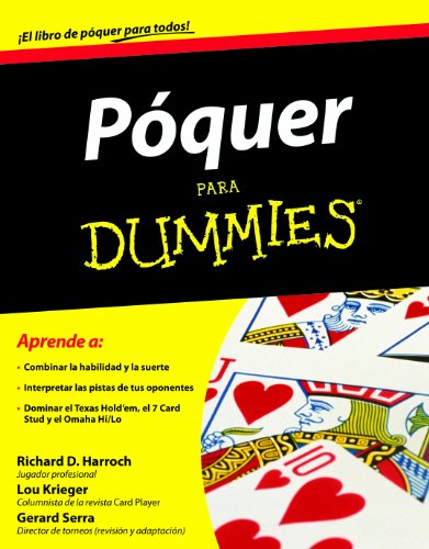 Stock image for POQUER PARA DUMMIES for sale by KALAMO LIBROS, S.L.