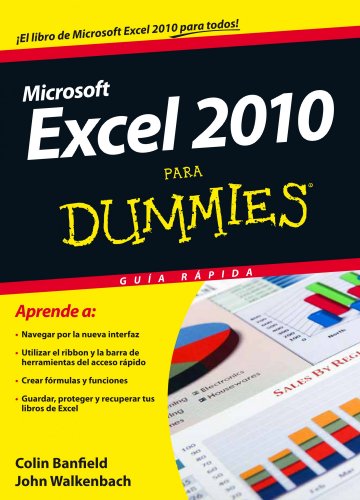 Imagen de archivo de Excel 2010 para Dummies a la venta por Better World Books