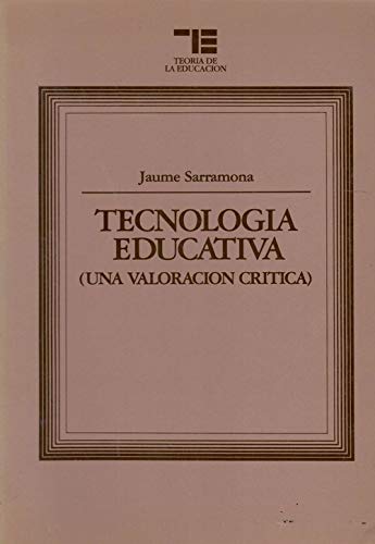 Imagen de archivo de TECNOLOGA EDUCATIVA a la venta por Librerias Prometeo y Proteo