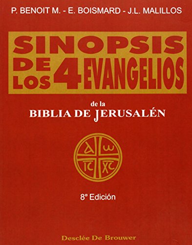 9788433005175: Sinopsis de los cuatro evangelios - vol. 1 (Biblia de Jerusaln)