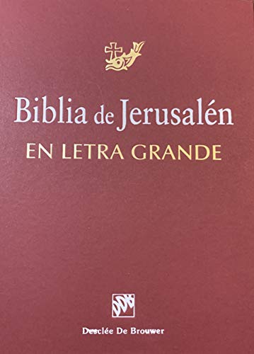 Beispielbild fr Biblia de jerusaln en letra grande zum Verkauf von Sunshine State Books