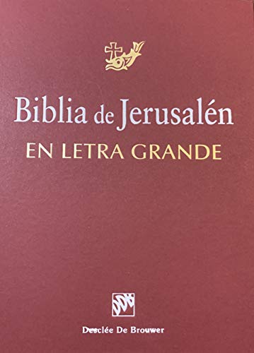 Stock image for Biblia de jerusaln en letra grande for sale by Sunshine State Books