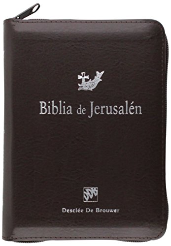 9788433027269: Biblia de Jerusaln de bolsillo con cremallera: Modelo 3