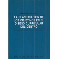 Beispielbild fr Planificacion de los Objetivos en el Diseo Curricular Del Centro zum Verkauf von Hamelyn