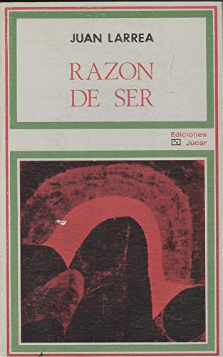 Beispielbild fr Razn de ser zum Verkauf von Librera Cajn Desastre