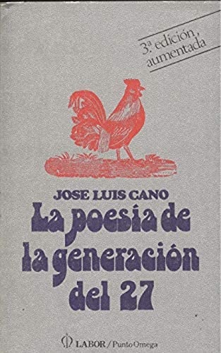 Beispielbild fr Poesia de la generacion del 27, la zum Verkauf von medimops
