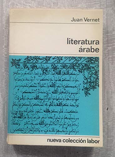 Beispielbild fr Literatura Arabe (Spanish Edition) zum Verkauf von Zubal-Books, Since 1961