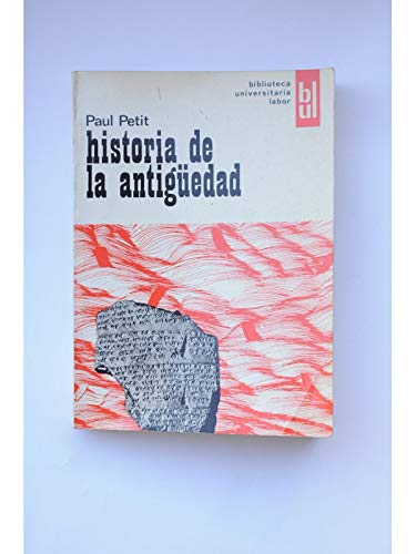 Beispielbild fr Historia de la antigedad zum Verkauf von Tik Books ME