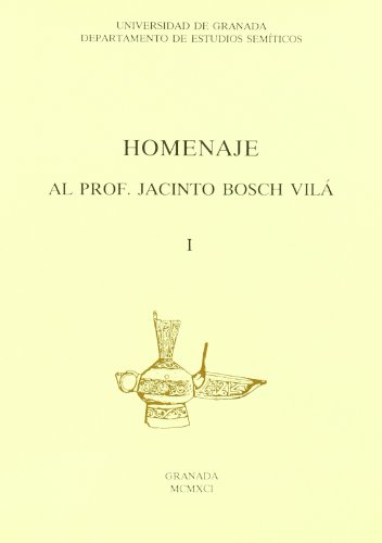 Imagen de archivo de HOMENAJE AL PROF. JACINTO BOSCH VILA (2 TOMOS) a la venta por KALAMO LIBROS, S.L.