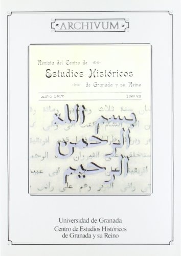 Imagen de archivo de Revista del centro de estudios historicos de granada y su re a la venta por Imosver