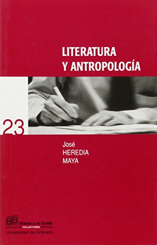 Beispielbild fr LITERATURA Y ANTROPOLOGIA zum Verkauf von Hilando Libros
