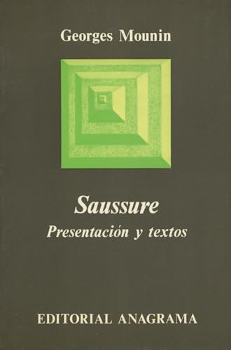 9788433900036: Saussure (Presentacin y textos): 3 (Argumentos)