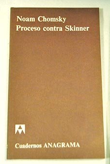 Imagen de archivo de PROCESO CONTRA SKINNER a la venta por Librería Circus