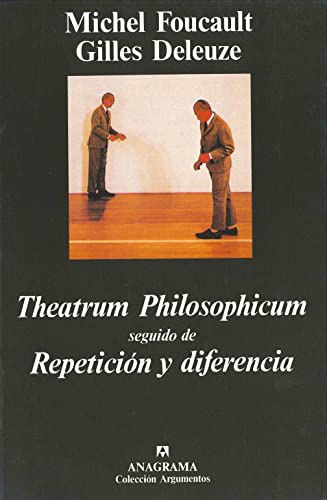 Beispielbild fr Theatrum Philosophicum seguido de Repeticin y diferencia zum Verkauf von Libros nicos