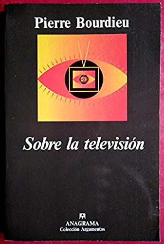Stock image for Sobre la Televisin for sale by Hamelyn