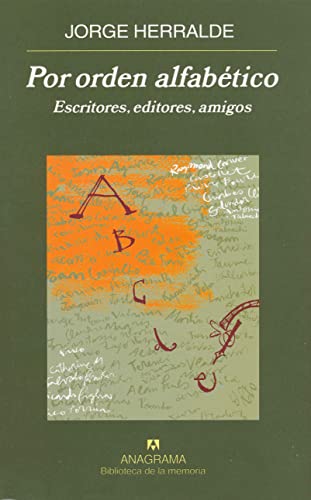 Stock image for Por orden alfabtico (Biblioteca de la memoria) for sale by Crazy Mary Librera &Co