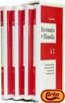 Imagen de archivo de Diccionario de filosofia. Set of 4 vols. (1998). A Dictionary of Philosophy. a la venta por LEA BOOK DISTRIBUTORS