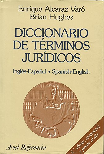 Diccionario De Terminos Juridicos: Ingles-Espanol Spanish-English (9788434405127) by Varo, E Alcaraz