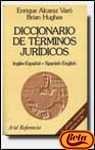 Beispielbild fr The Diccionario de Terminos Juridicos Ingles / Espanol zum Verkauf von Better World Books: West