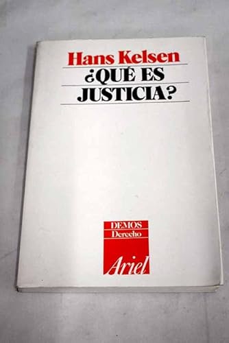 9788434406148: Que es justicia?