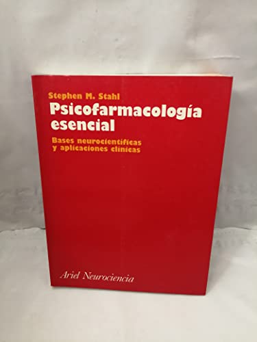 Beispielbild fr Psicofarmacologa Esencial . Bases Neurocientficas y Aplicaciones Clnicas zum Verkauf von Hamelyn