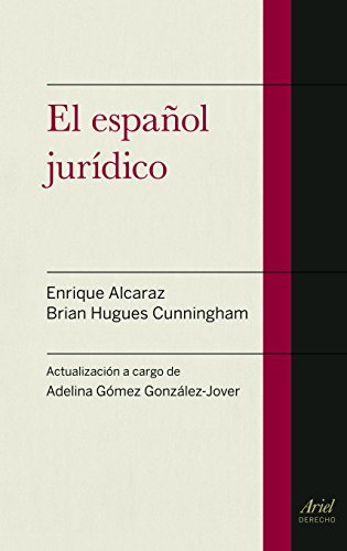 Stock image for El espaol jurdico for sale by Revaluation Books