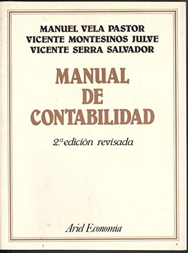 Imagen de archivo de Manual de contabilidad a la venta por medimops