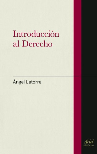 Stock image for INTRODUCCIN AL DERECHO for sale by KALAMO LIBROS, S.L.