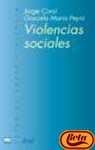 Imagen de archivo de Violencias sociales a la venta por Librera Prez Galds