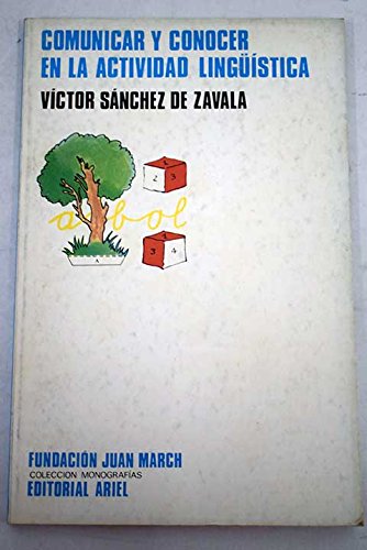 Stock image for Comunicar y conocer en la actividad lingu?i?stica (Filosofi?a y teologi?a) (Spanish Edition) for sale by Iridium_Books