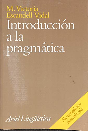 9788434482203: Introduccion a la pragmatica