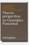 9788434482319: Nuevas perspectivas en gramática funcional (Ariel lingüística) (Spanish Edition)