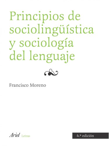 9788434482647: Principios de sociolingstica y sociologa del lenguaje (Spanish Edition)