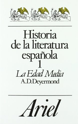9788434483057: Historia de la literatura espaola, 1. La Edad Media (Ariel Letras)