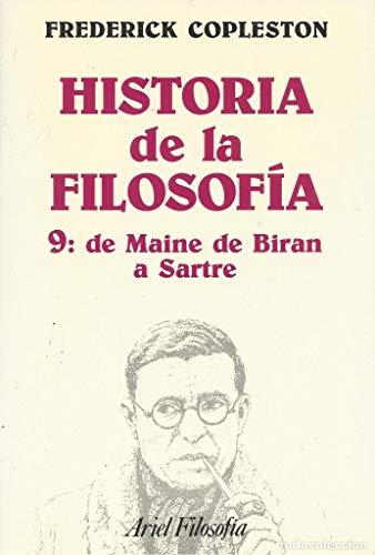 Beispielbild fr Historia de la filosofa, IX. De MainFrederick Copleston zum Verkauf von Iridium_Books