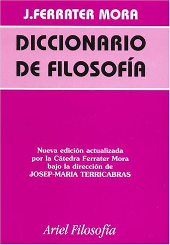 9788434487550: Diccionario de filosofia 4 tomos