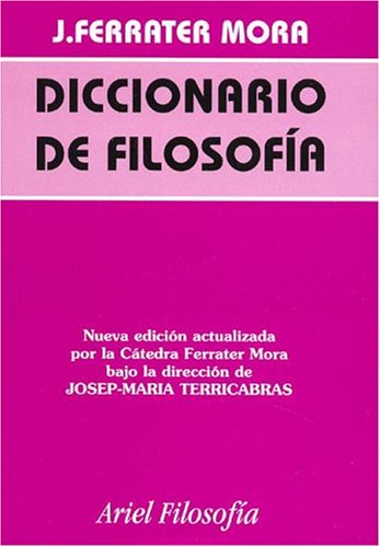 9788434487550: Diccionario de Filosofia - 4 Tomos