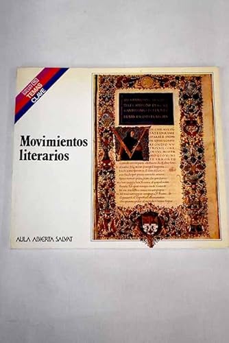 Stock image for MOVIMIENTO LITERARIOS Jos Mara Valverde for sale by VANLIBER