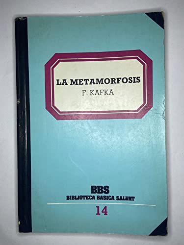 Imagen de archivo de LA Metamorfosis/Metamorphosis Kafka, Franz a la venta por VANLIBER