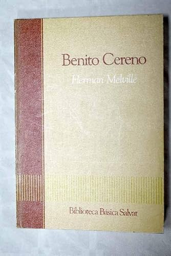 Beispielbild fr Benito Cereno zum Verkauf von Hamelyn