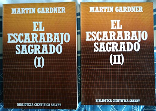 El escarabajo sagrado (2 tomos) Y otros grandes ensayos sobre la ciencia - Gardner, Martin
