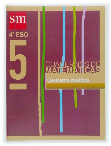 9788434880313: Cuadernos de matemticas 5. 4 ESO. Geometra analtica