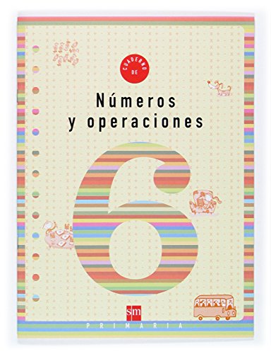 Beispielbild fr Cuaderno 6 de nmeros y operaciones. 2 Primaria zum Verkauf von Ammareal