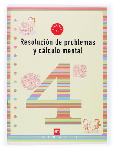 Imagen de archivo de Cuaderno 4 de resolucin de problemas y clculo mental. 2 Primaria a la venta por Ammareal