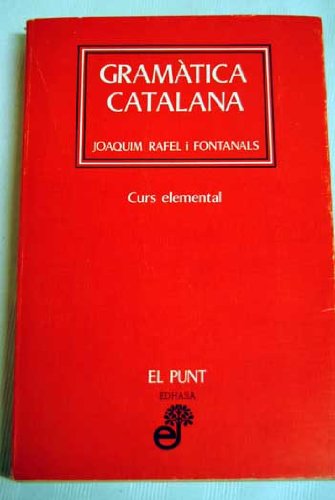 Imagen de archivo de Gramatica catalana. curs elemental a la venta por medimops