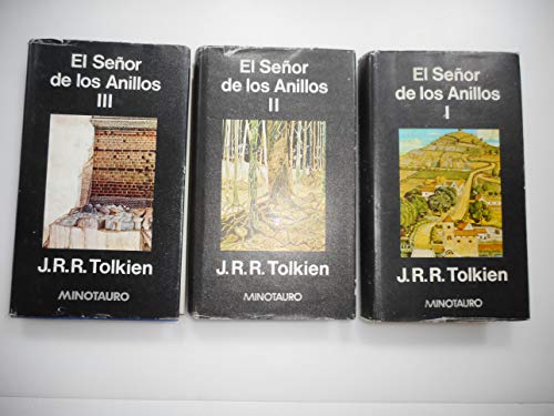 Stock image for El Senor de los Anillos (3 volumes) I, II & III - La COmunidad Del Anillo, Las Dos Torres, El Retorno Del Rey for sale by PIGNATELLI